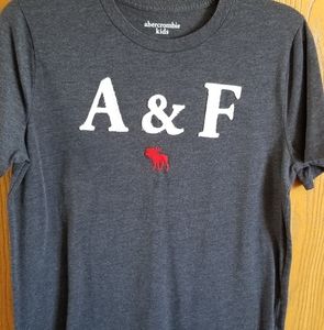 abercrombie kids navy t-shirt